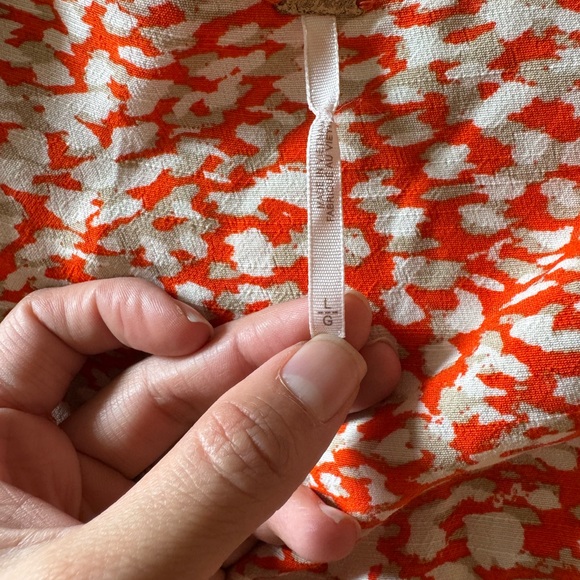 Free People Feminine Casual Ruffle French Quarter Wrap Mini Dress Size Large - Picture 8 of 8